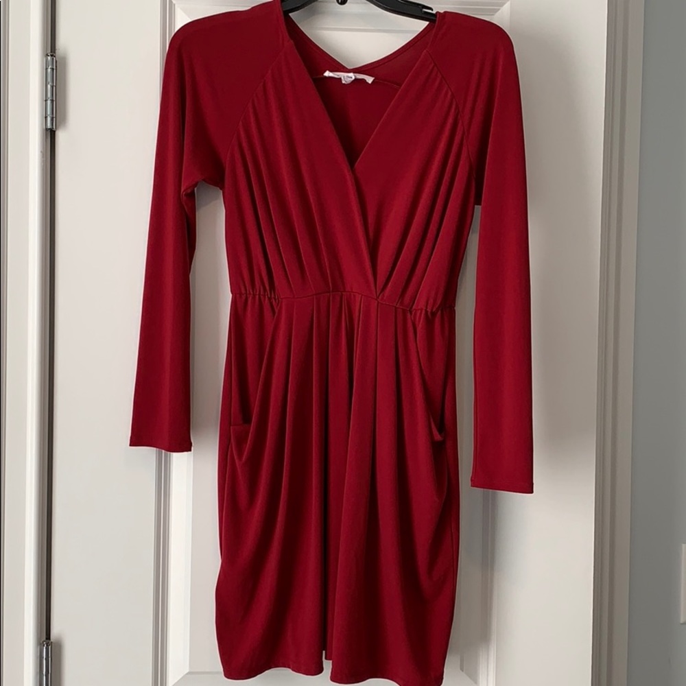 BCBGeneration Like New Cranberry Dress - XS